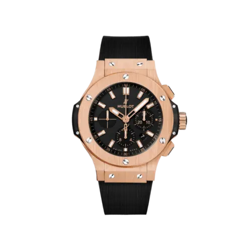 Hublot Big Bang, Gold Chronograph, 18k Rose Gold, 44 mm, Ref# 301.RX.1180.RX