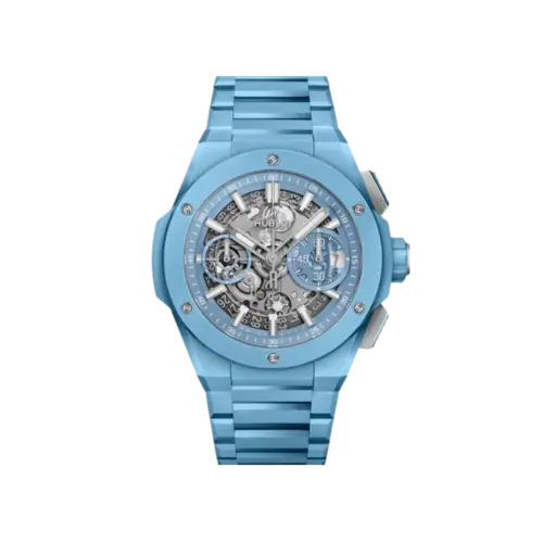 Hublot Big Bang INTEGRATED SKY BLUE CERAMIC Ref# 451.EX.5120.EX