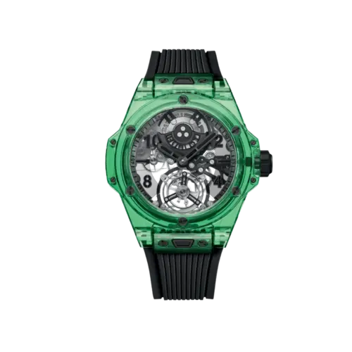 Big Bang Tourbillon Automatic Green Saxem Ref. 429.JG.0110.RT