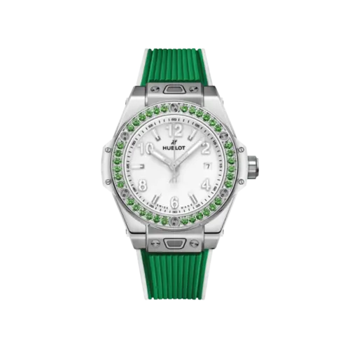 Big Bang One Click Joyful Steel Apple Green Ref. 485.SG.2210.RX.1222