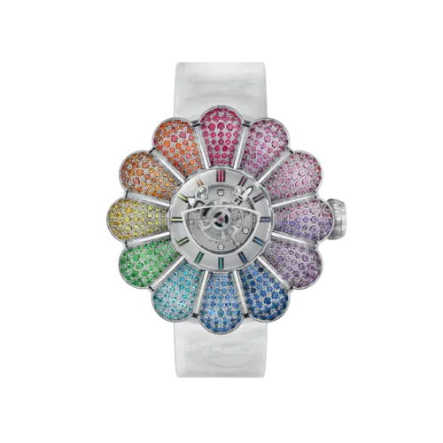 Exceptional Timepieces MP-15 Takashi Murakami Tourbillon Sapphire Rainbow Ref. 915.JX.4802.RT.1199
