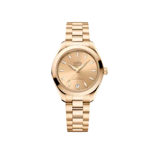 Seamaster Aqua Terra 150M 30 mm Moonshine Gold Ref. 220.50.30.20.08.001