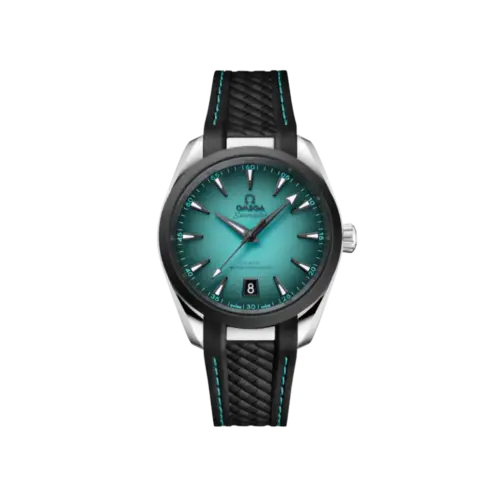 Seamaster Aqua Terra 150M 38 mm, steel on rubber strap Ref. 220.32.38.20.03.001
