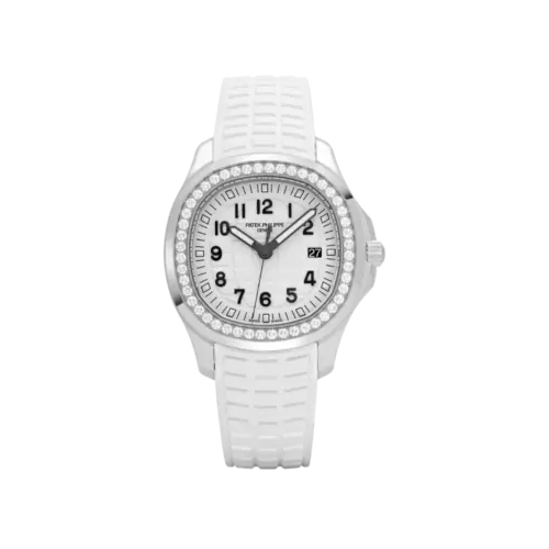 Patek Philippe Aquanaut Luce 5267/200A-010 Stainless Steel White Dial Diamond Bezel (2025)