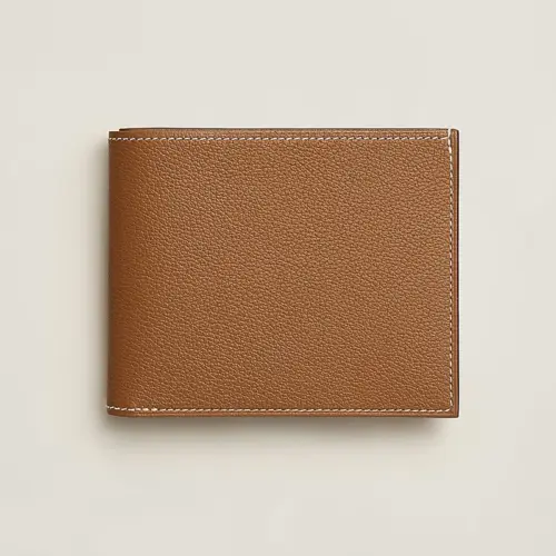 Hermes Citizen Twill Compact Card Holder 
